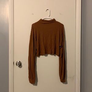 Brown Turtleneck
